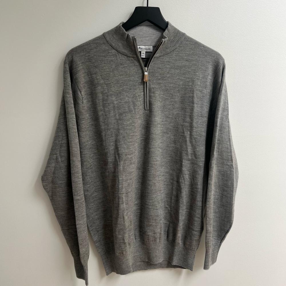 Peter Millar Cashmere Blend Quarter Zip Sweater